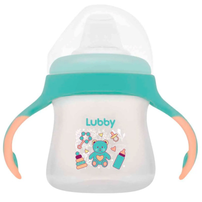 Поильник Непроливайка Малыши и Малышки сменный носик 150 мл Lubby 16403 1